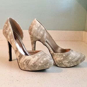 Charlotte Russe Pointed Toe Platform Heels